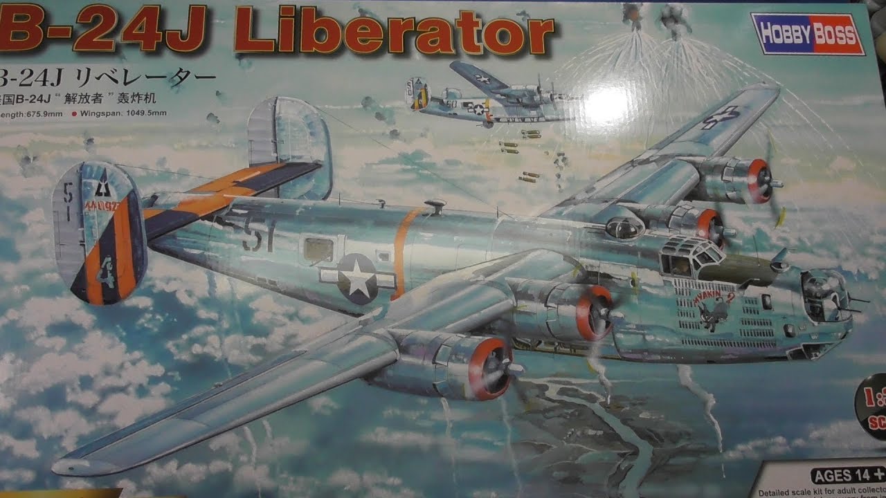 Sprue Review Hobby Boss 1/32 B-24J Liberator