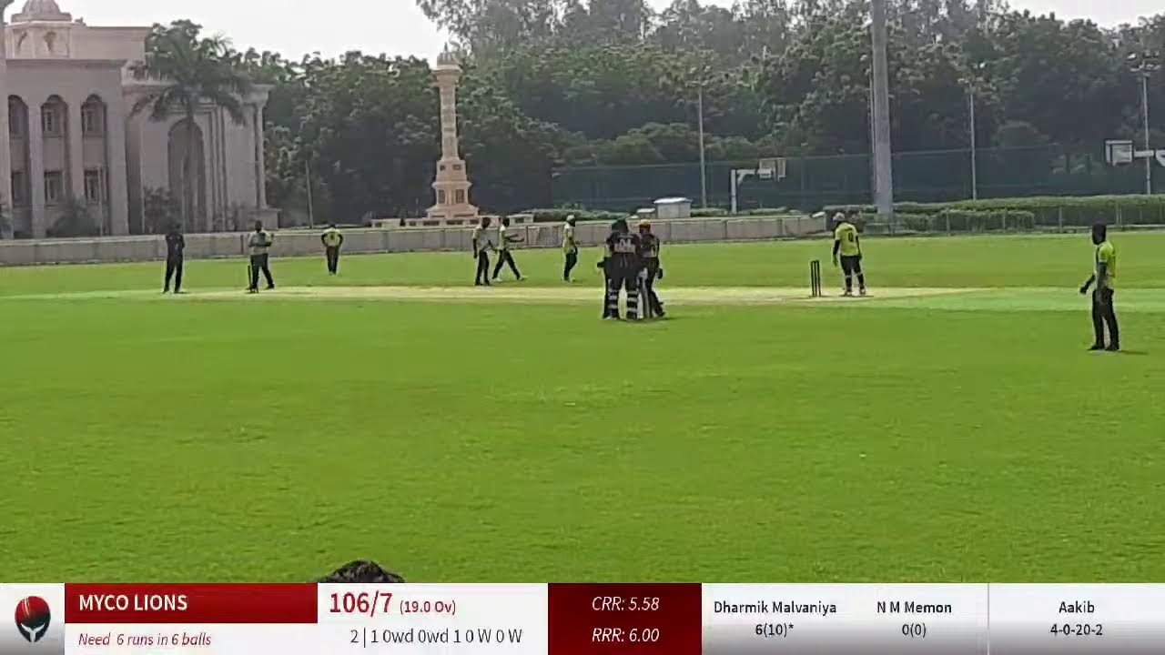 Live Cricket Match | Jordan Cc vs MYCO LIONS | 10-Oct-21 10:43 am 20 overs | BIG BASH SEASON 3 (2021