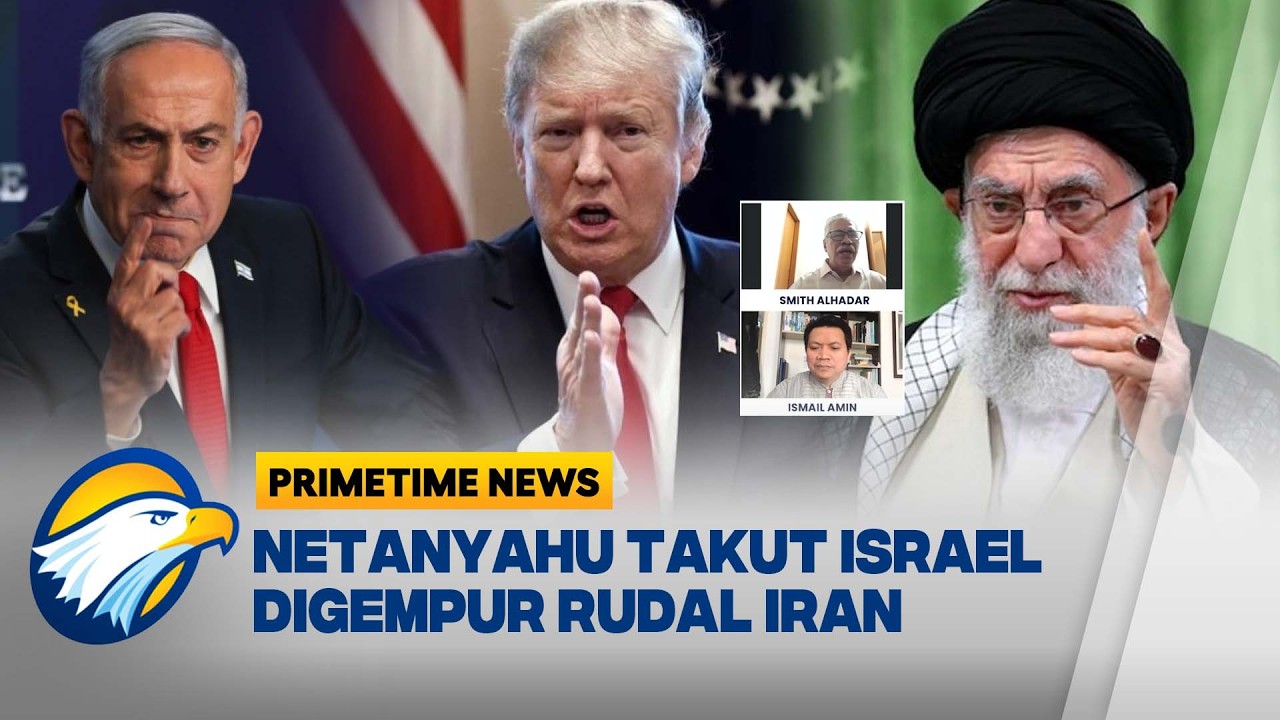 KETAKUTAN ISRAEL BAKAL BIKIN PERANG BESAR AS - IRAN? | Primetime News