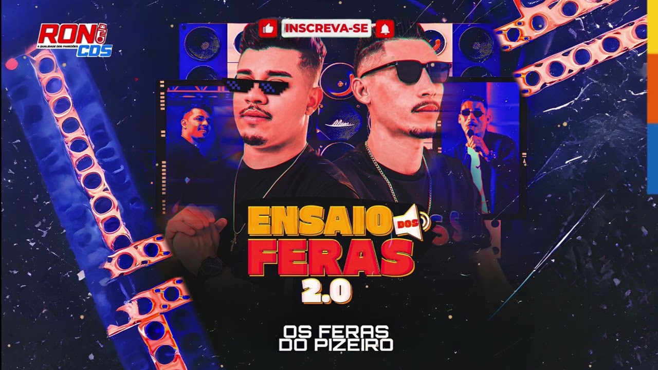 Os Feras do Piseiro 2025 - Ensaio dos Feras 2.0 - Musicas novas - Agosto 2025