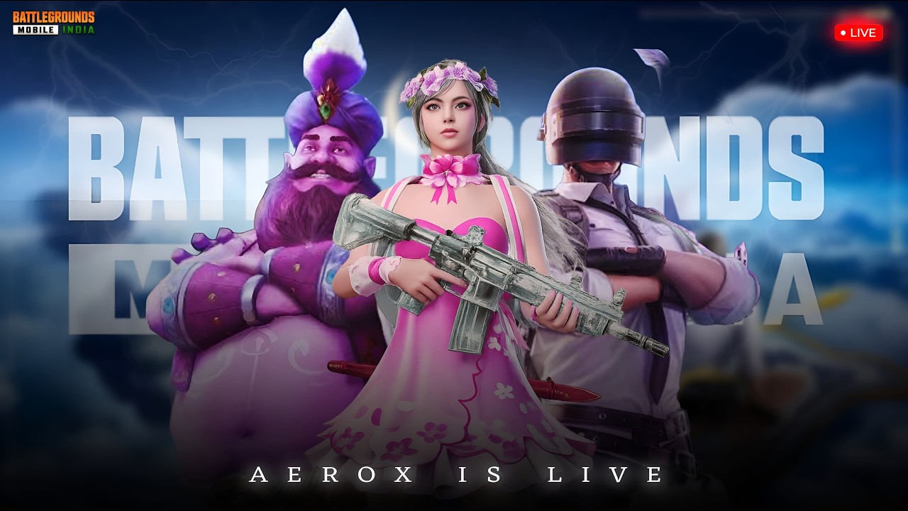 CLASSIC & ULTIMATE RANK PUSH | AeroX | BGMI LIVE🔴 #bgmi #gaming #live #aerox #pubg #clutch