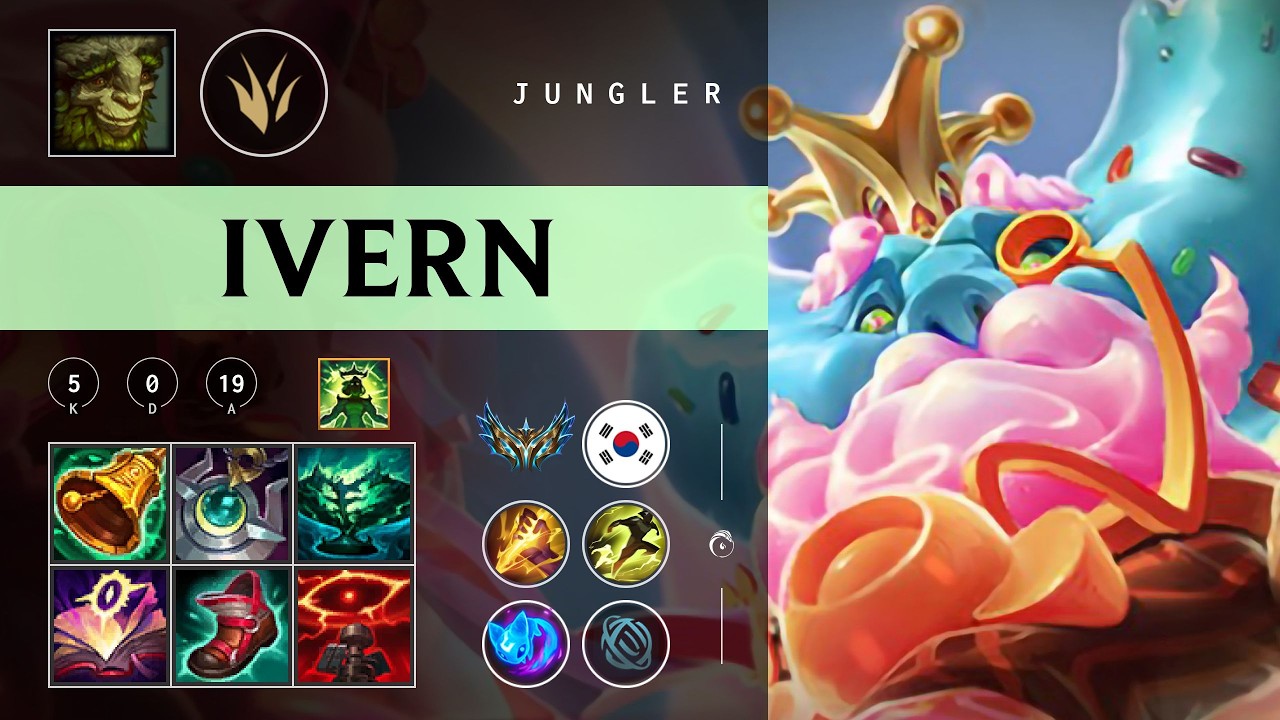 Ivern Jungle vs Lee Sin - KR Challenger Patch 26.04