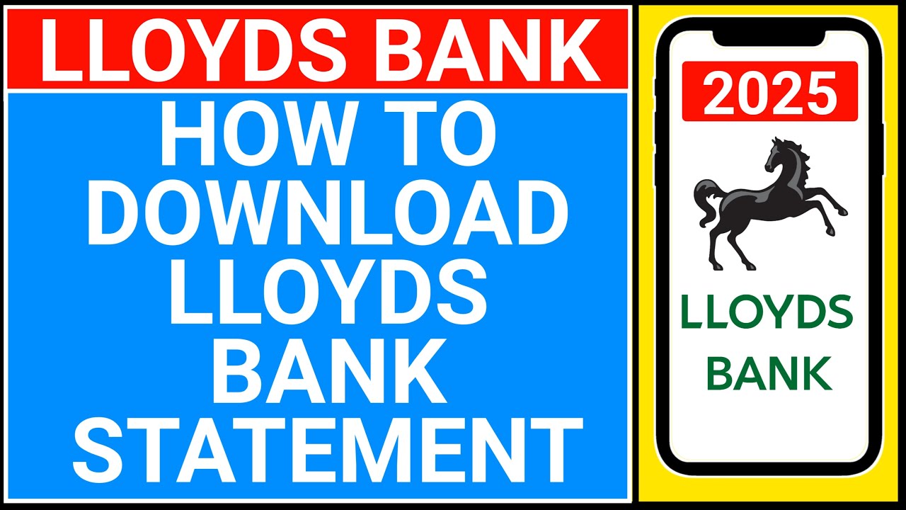 how to download lloyds bank statement on app | lloyds bank statement mobile app