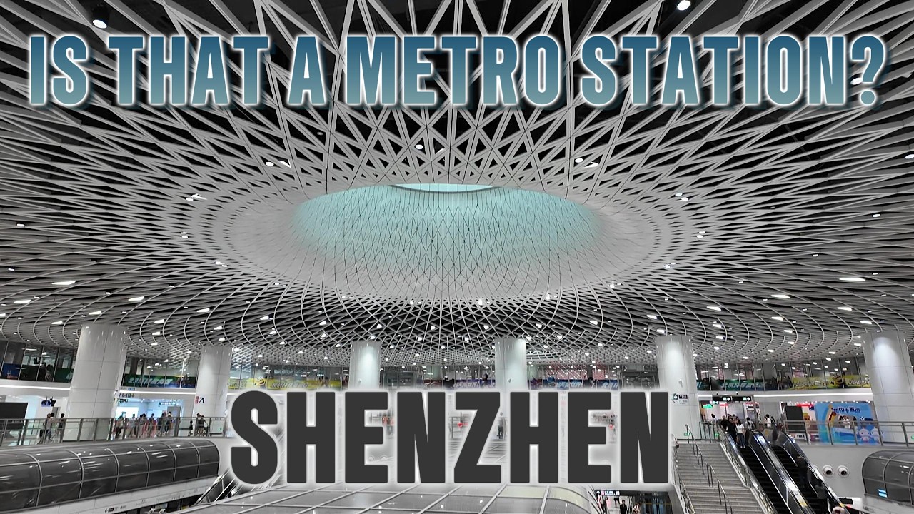 Shenzhen&rsquo;s CRAZY &ldquo;Big Eye&rdquo; Metro Station 🇨🇳 | Gangxia North & Huaqiangbei Electronics Paradise Tour