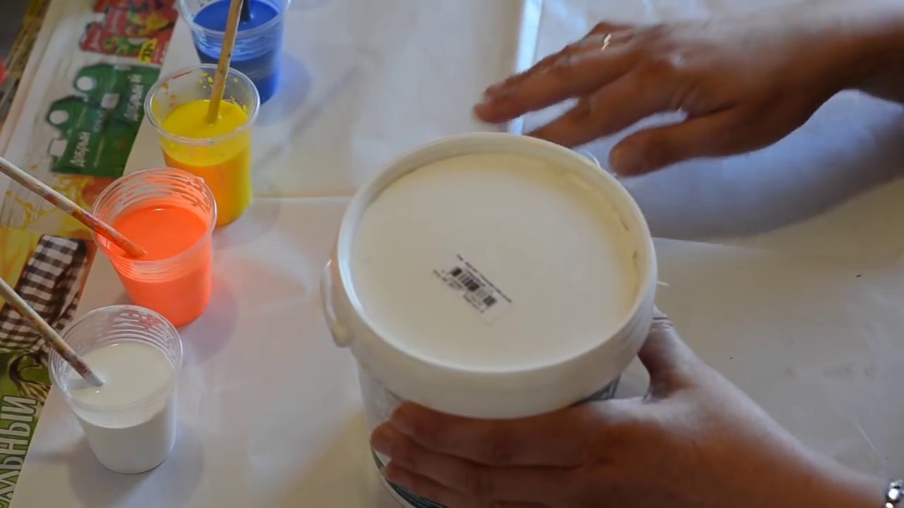 Акриловая заливка без силикона. Подробно. Часть 1.  Acrylic fluid pouring.
