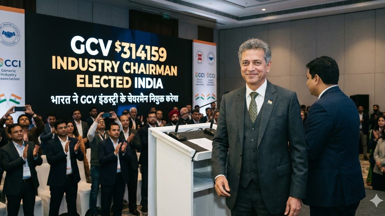 GCV INDUSTRY INDIA CHAIR ELECTED 