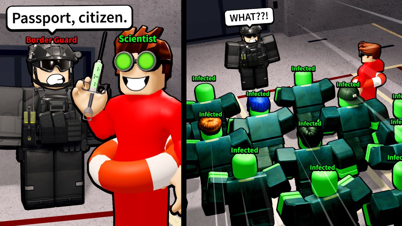 Infecting noobs to cross the Roblox Border..
