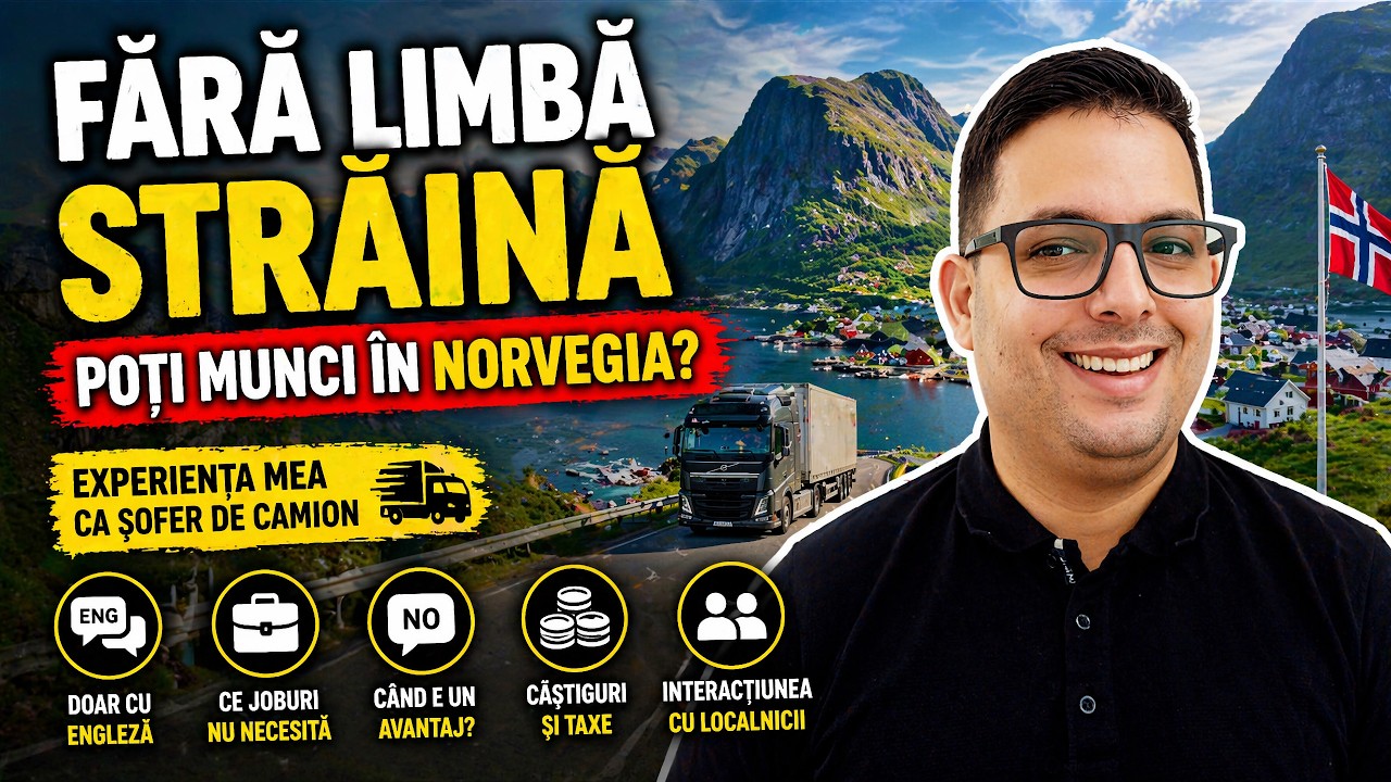 Trebuie să înveți norvegiana pentru a munci în Norvegia?