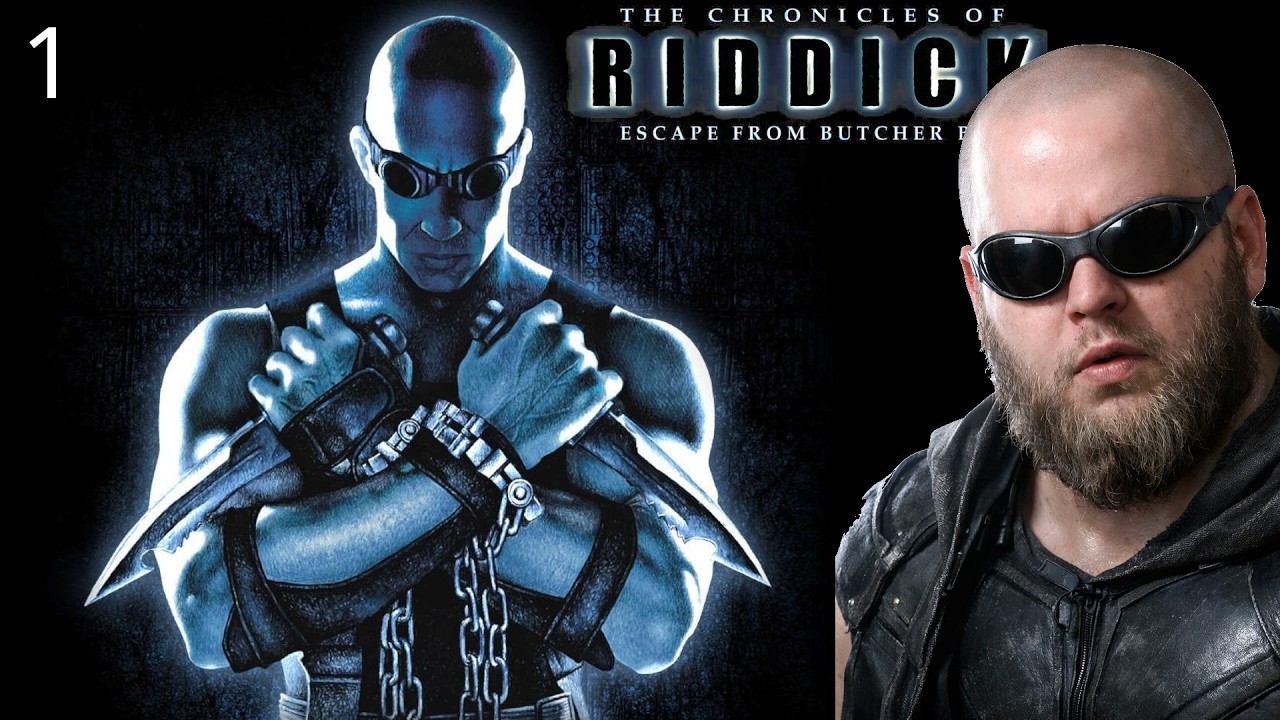 💀UCIECZKA Z RZEŹNICKIEJ ZATOKI🥸| THE CHRONICLES OF RIDDICK Escape From Butcher Bay | (1), 2009, PS3