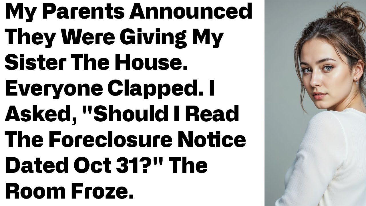 My Parents Decided to Give My Sister the House—And the Entire Family Reacted Wildly