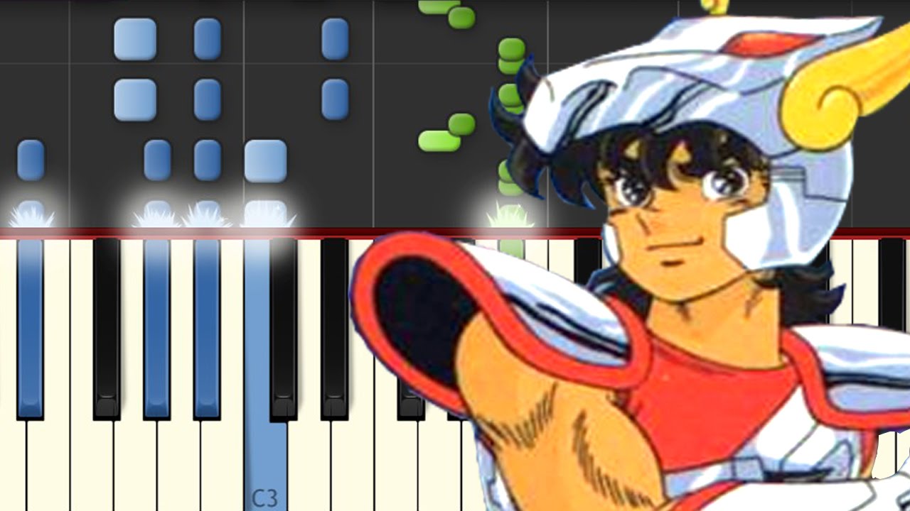 Caballeros del Zodiaco / Pegasus Fantasy  / Piano Tutorial