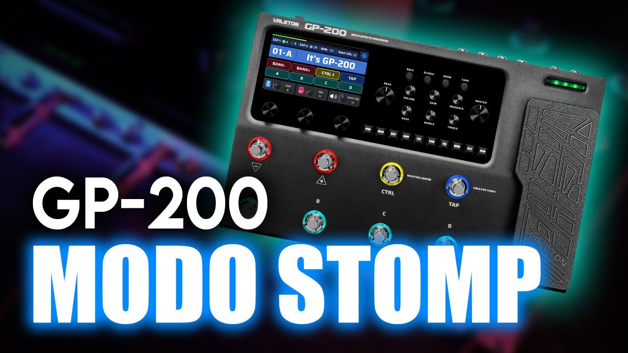 Valeton GP-200 Modo STOMP - Español
