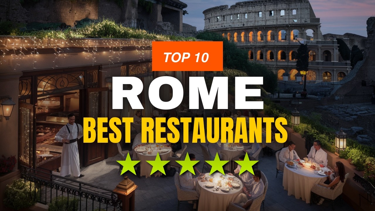 Top 10 Best Restaurants in Rome