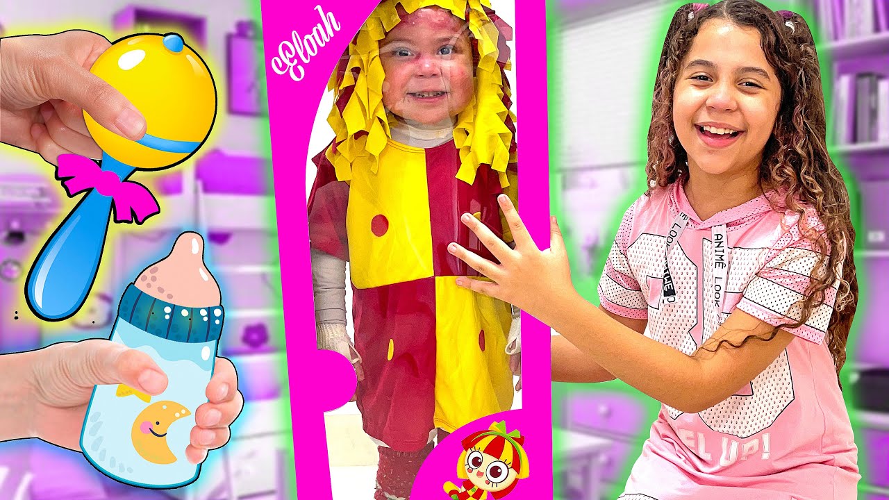 ELOAH virou uma BONECA POR UM DIA !!!