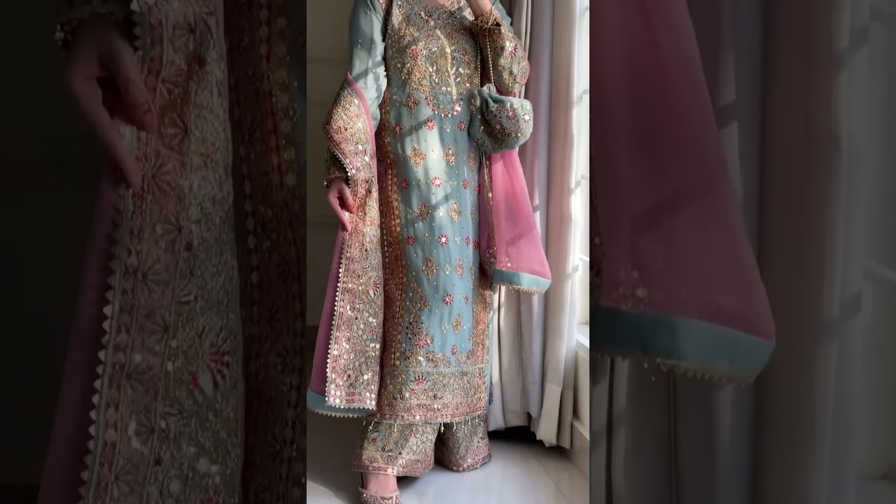 New Dress Design 2026 😍✨ | Beautiful Pakistani Eid Party Wear Dress 👗 #shorts #pakistanidress #eid