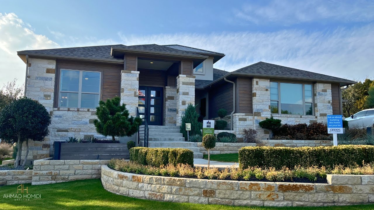 Drees Custom Homes | Lauren II Floor Plan | The Hollows in Lago Vista, TX | Austin, TX