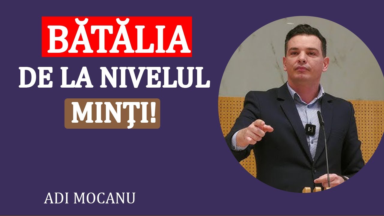 Adi Mocan - Bătălia de la nivelul Minți! Marcu 10