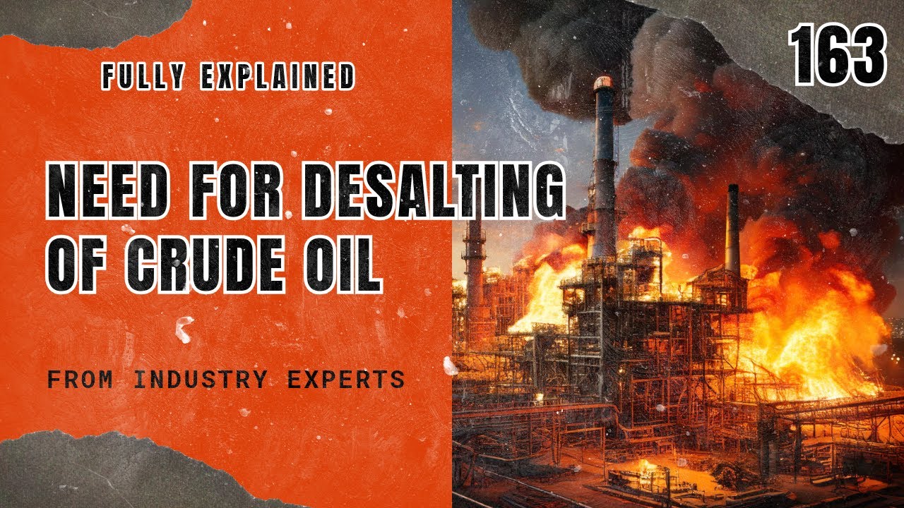 163. Need for Desalting of Crude Oil | Hydrocarbons | Chemical Engineering | The Engineer Owl #oil
