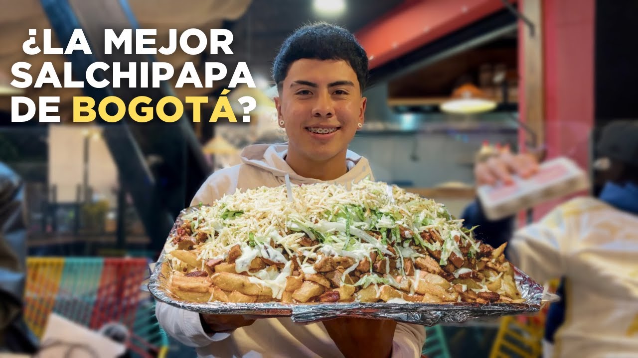 ENCONTRAMOS LA MEJOR SALCHIPAPA DE BOGOTÁ - TiagoGTZ