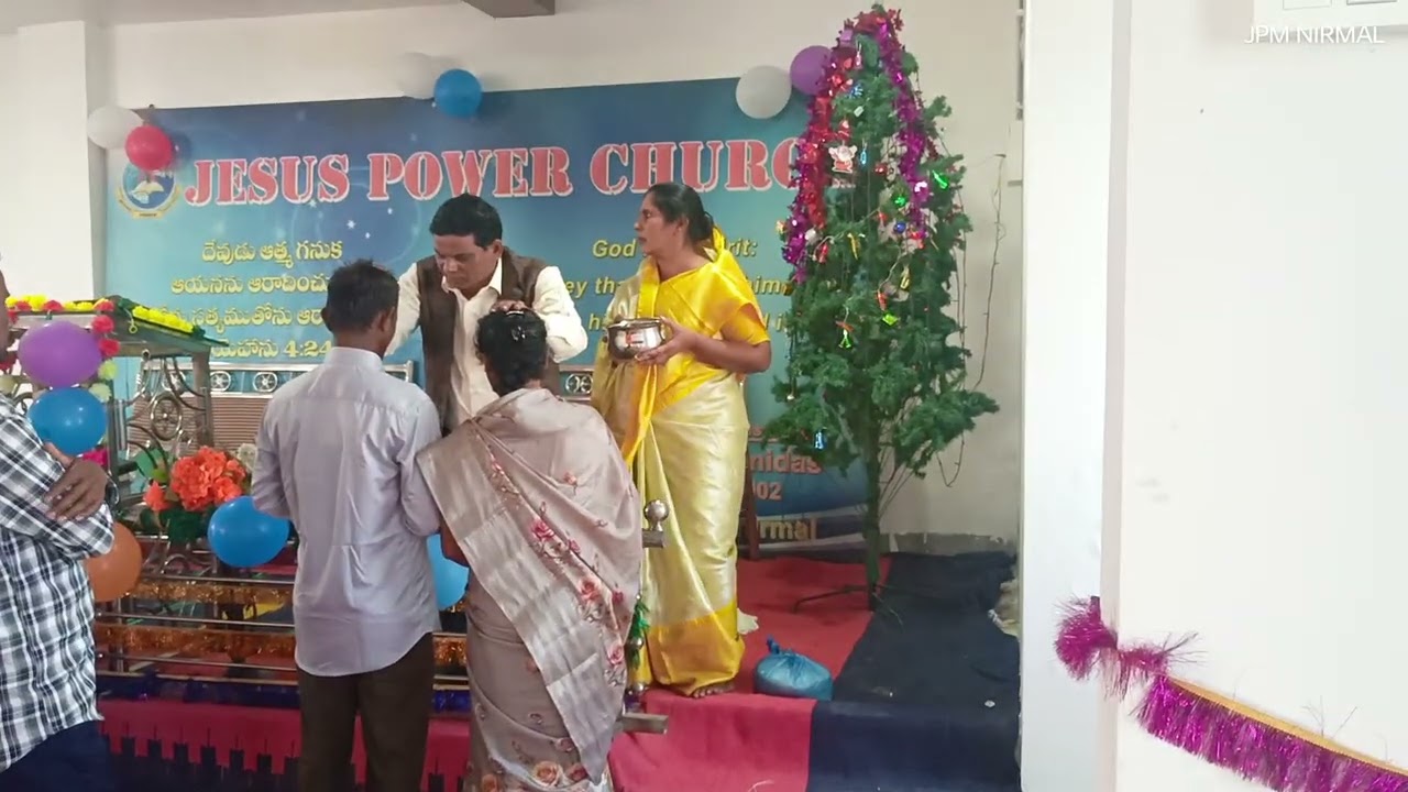Anthyakala abhishekam jesus Power church nirmal 