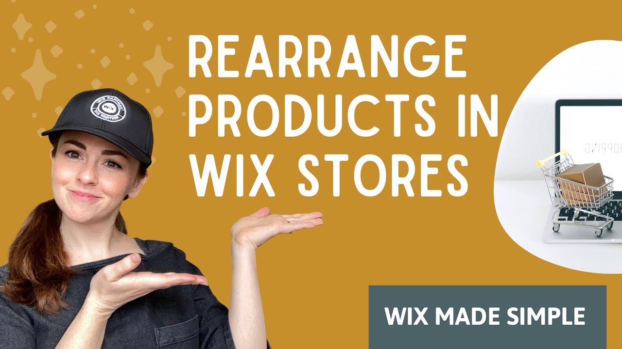 How To Rearrange Products in Wix Stores