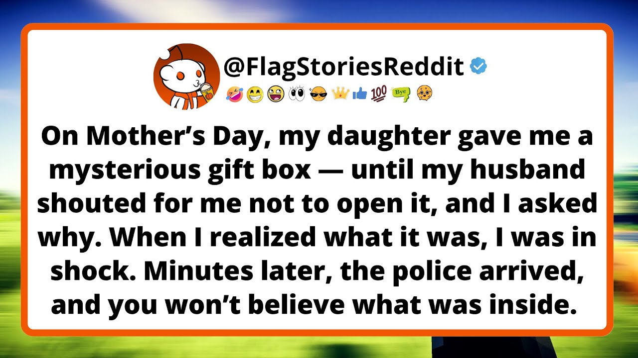 On Mother’s Day, my daughter gave me a mysterious gift box, until my husband shouted for me not...
