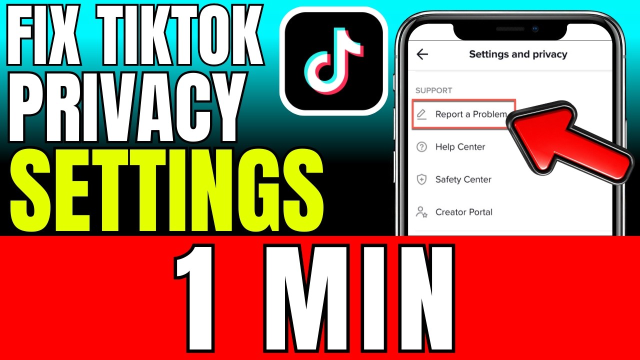 Как быстро и легко исправить настройки конфиденциальности в TikTok в 2026 году