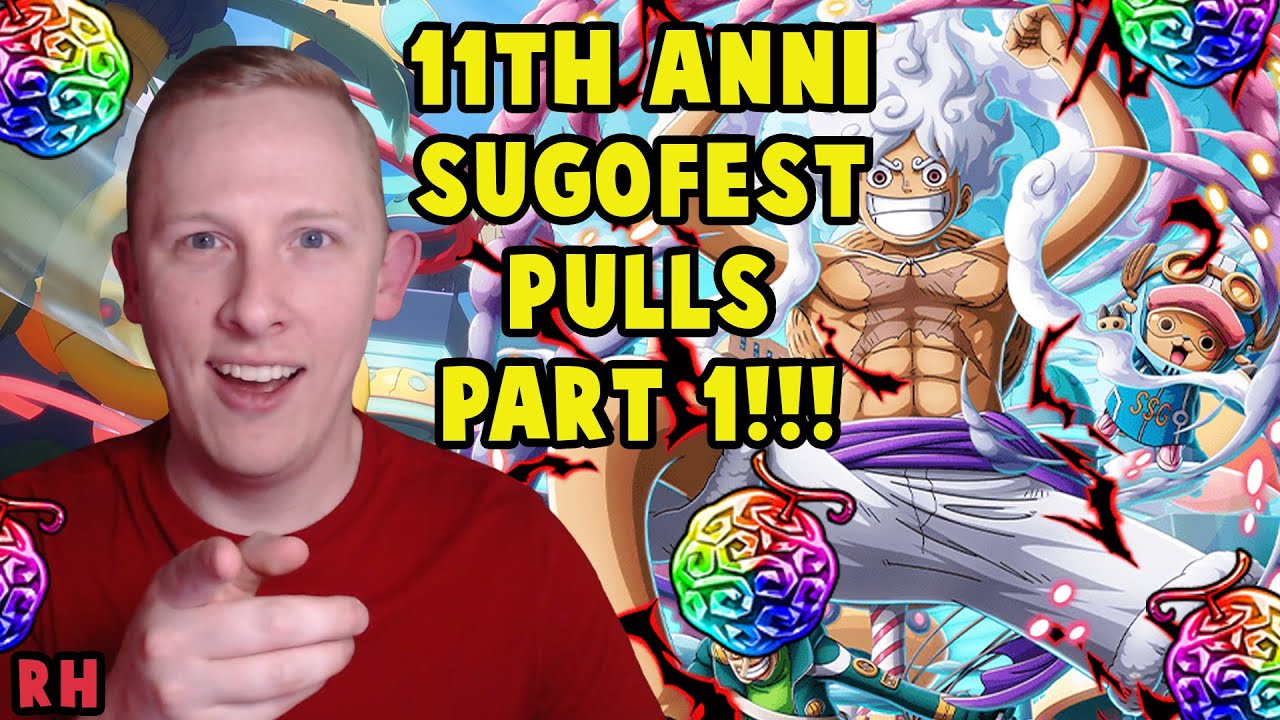 11TH ANNIVERSARY SUGOFEST!!! 1ST PART - PART 1 PULLS!!! (OPTC)