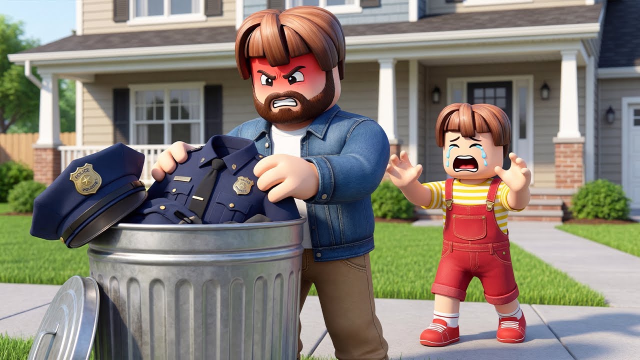 ROBLOX Brookhaven 🏡RP: Ken Wants to Be a POLICEMAN… But Life Tests Him HARD 😢🚓