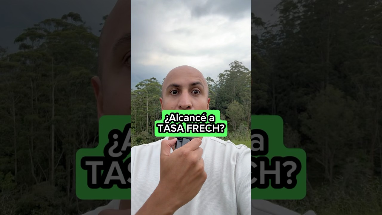 &iquest;C&oacute;mo se si Alcance a Tasa Frech?