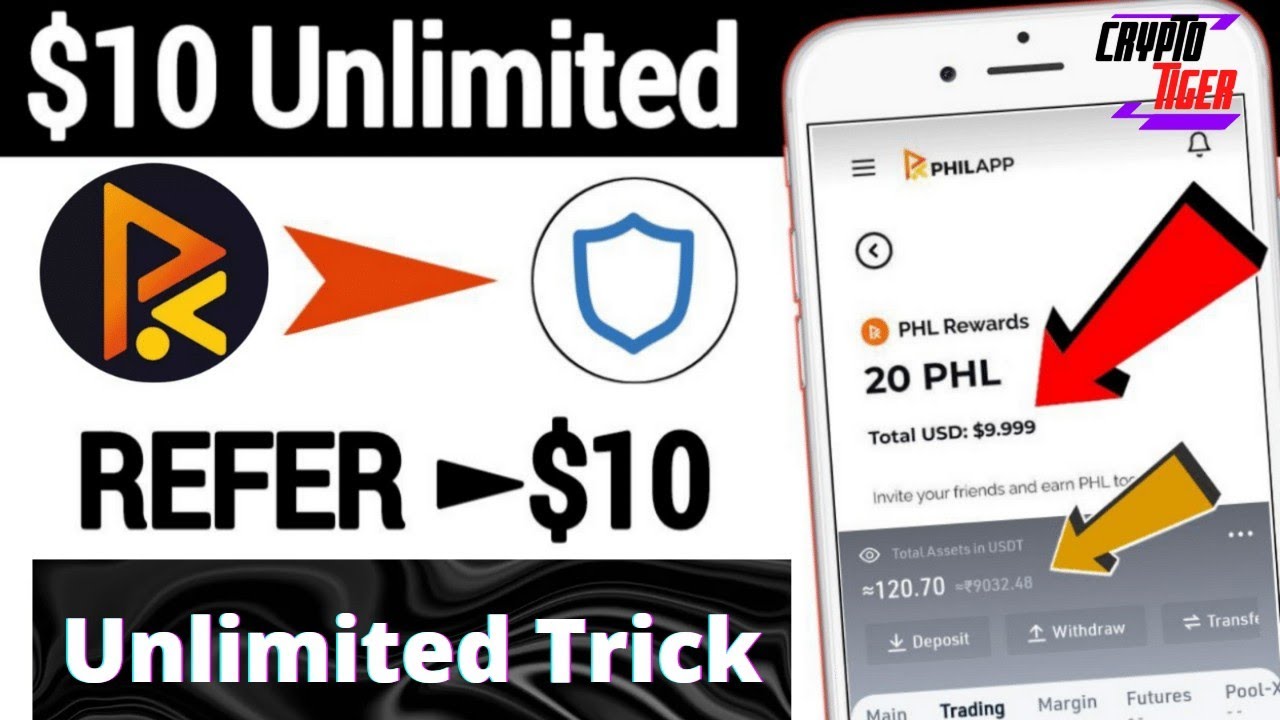 Instant Claim $10 PHILApp Wallet Airdrop  Unlimited Trick | New Airdrop Instant Withdrew