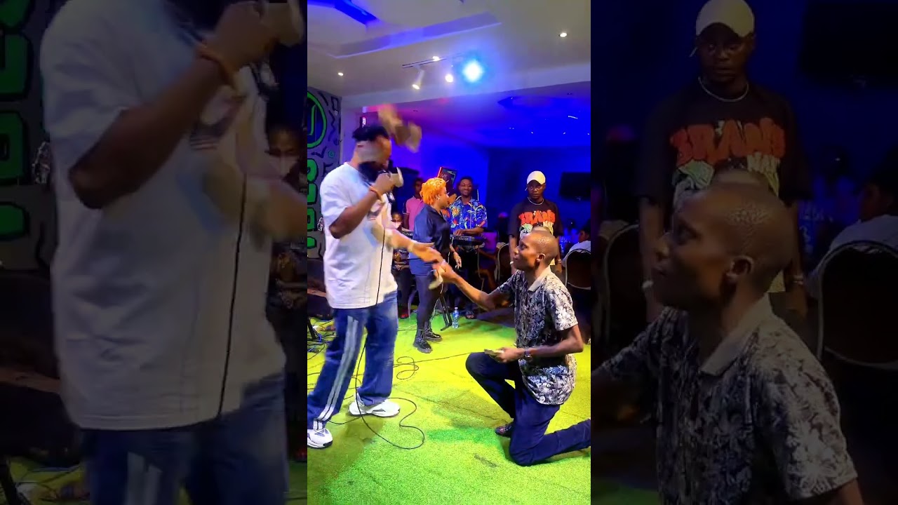 Lanky de don live performance at Wesley hotel