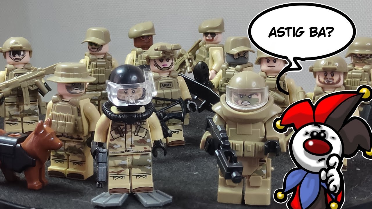 LEGO Compatible S.W.A.T. - Military. Special Reaction Team.