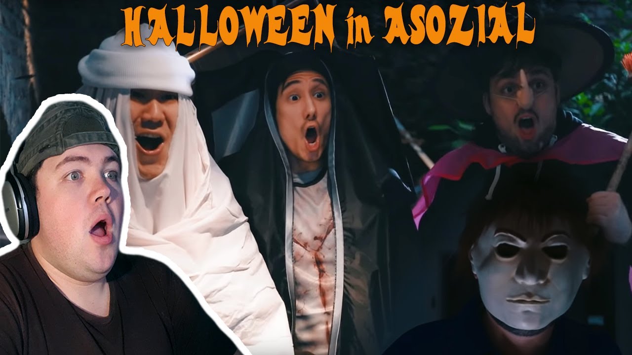 HALLOWEEN in ASOZIAL - Julien Bam | REACTION