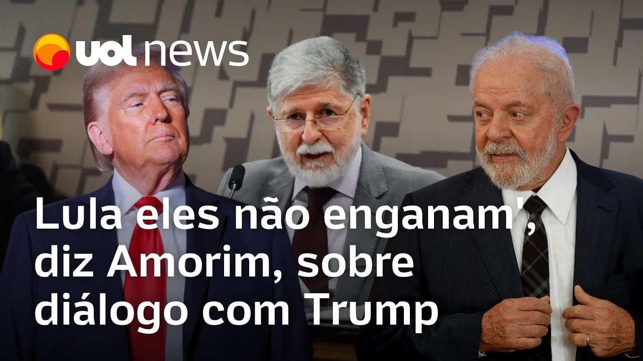 'Lula eles n&atilde;o enganam', diz Celso Amorim, sobre risco de uma 'emboscada' por parte de Trump