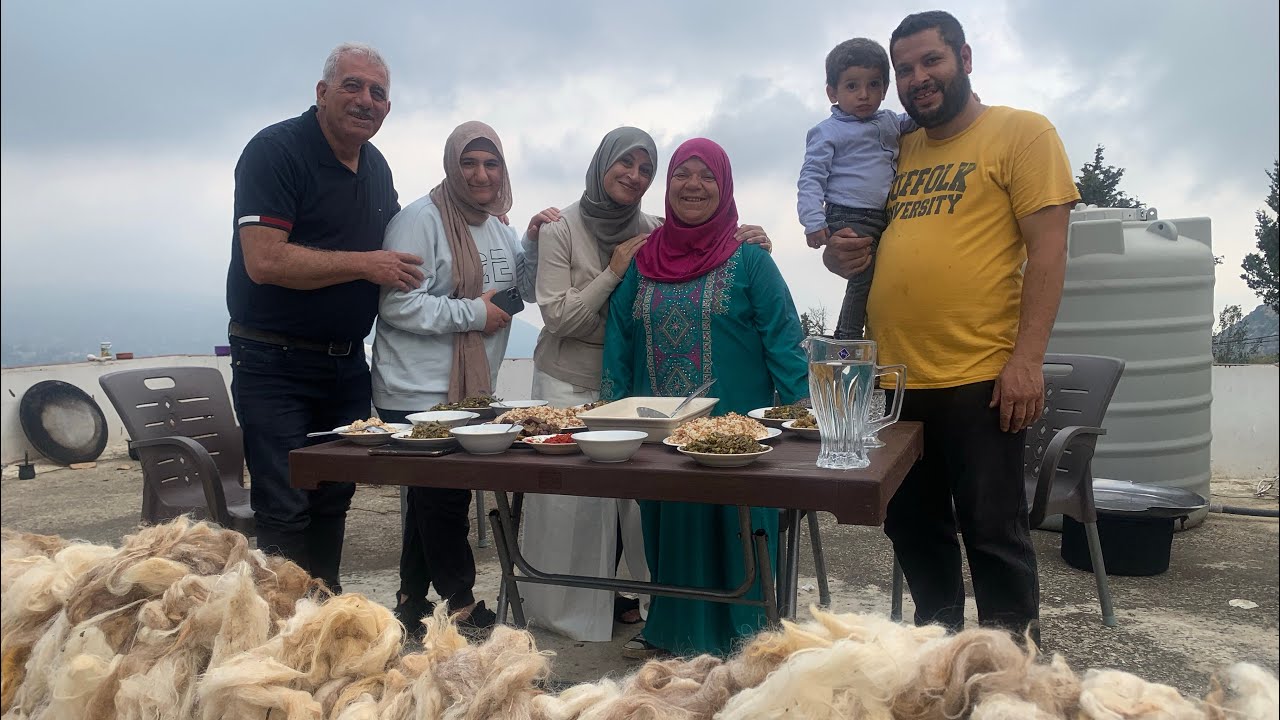 الريف 🇱🇧زارونا ضيوف فجأة ❤️وقضينا يوم من العمر بجو الضيعة الدافئ❤️