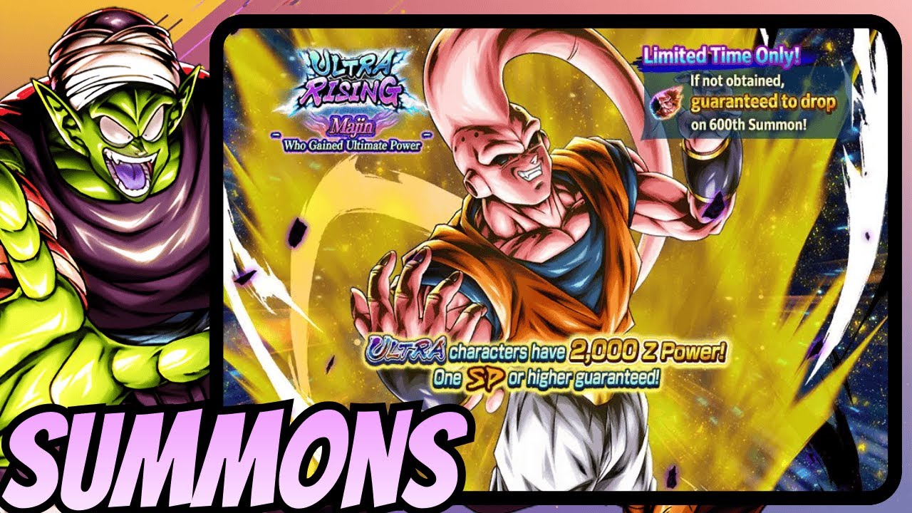 Призыв ультрамейта Буухана 40 000 CC - Dragon Ball Legends