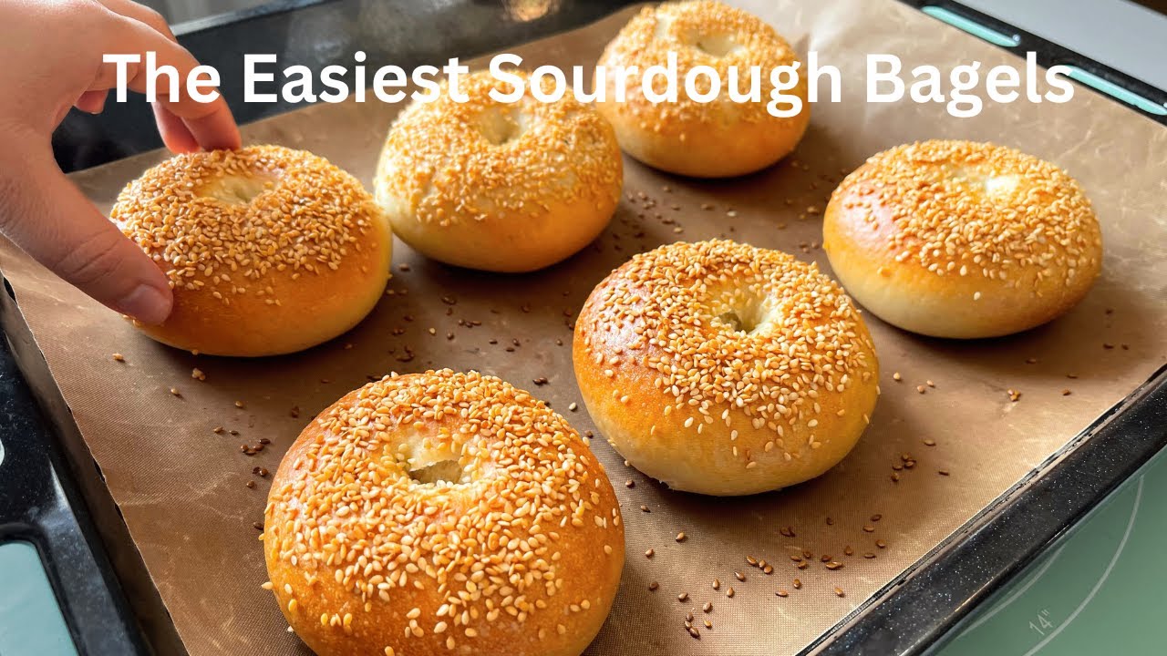 Step-by-step guide to baking Sourdough Bagels