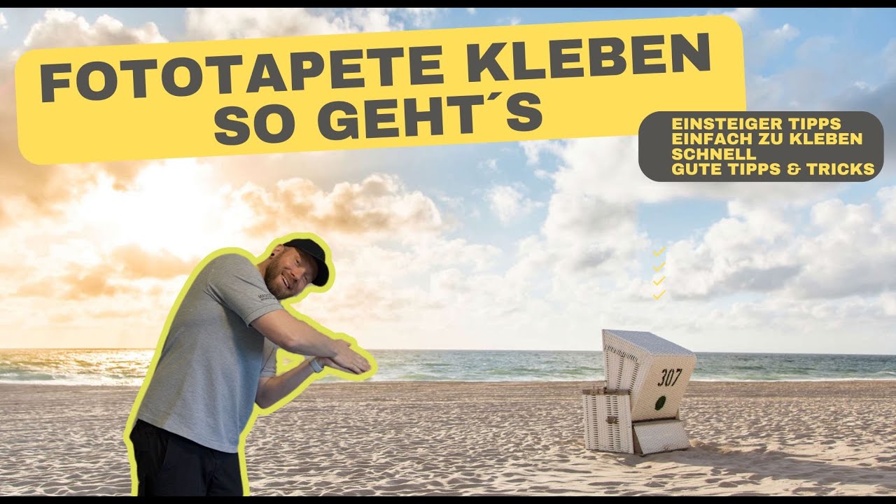 So klebt man Fototapete TIPPS  wie du vorgehen musst