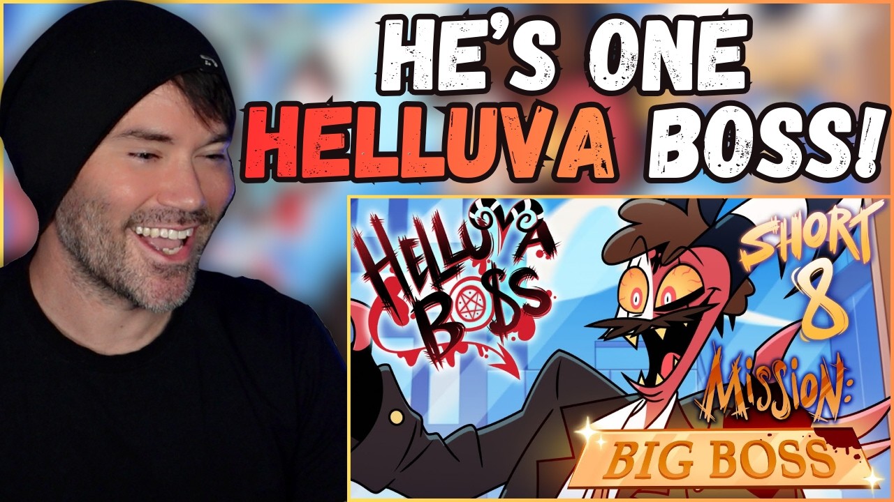 HELLUVA SHORTS 8 // MISSION: BIG BOSS // HELLUVA BOSS I Reaction