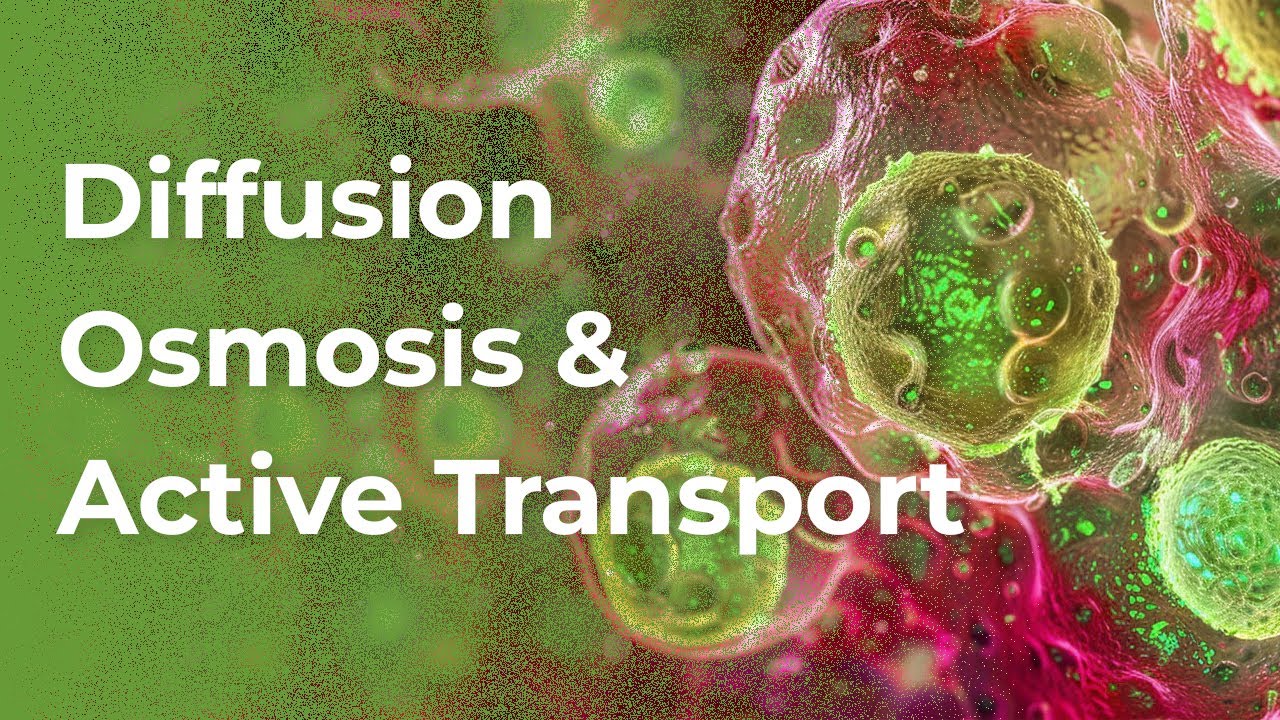 Diffusion, Osmosis, Active Transport: Explained! (Amharic/English) - Goongoon