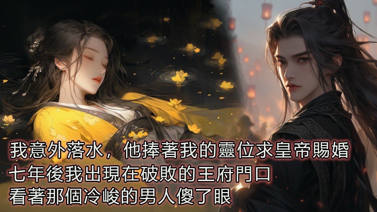 我意外落水，他捧著我的靈位求皇帝賜婚，七年後我出現在破敗的王府門口，看著那個冷峻的男人傻了眼。
