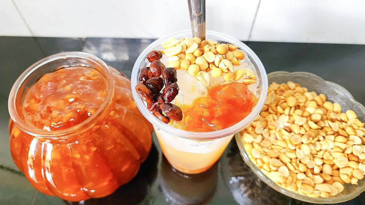 ME NGÀO ĐƯỜNG/Cách làm me ngào đường với khóm để pha nước đá me chua ngọt cực ngon#903
