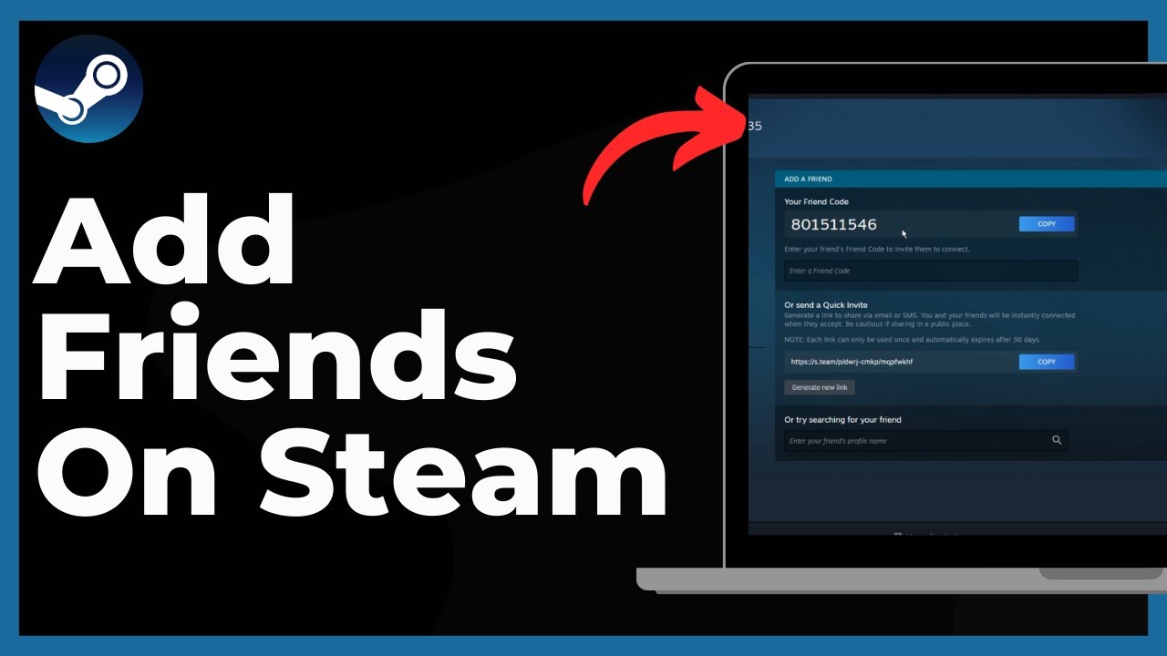 How To Add Friends On Steam - Full Guide