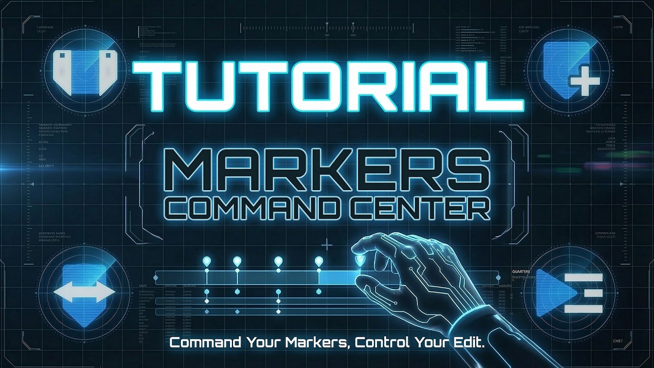 Markers Command Center for Premiere Pro Tutorial