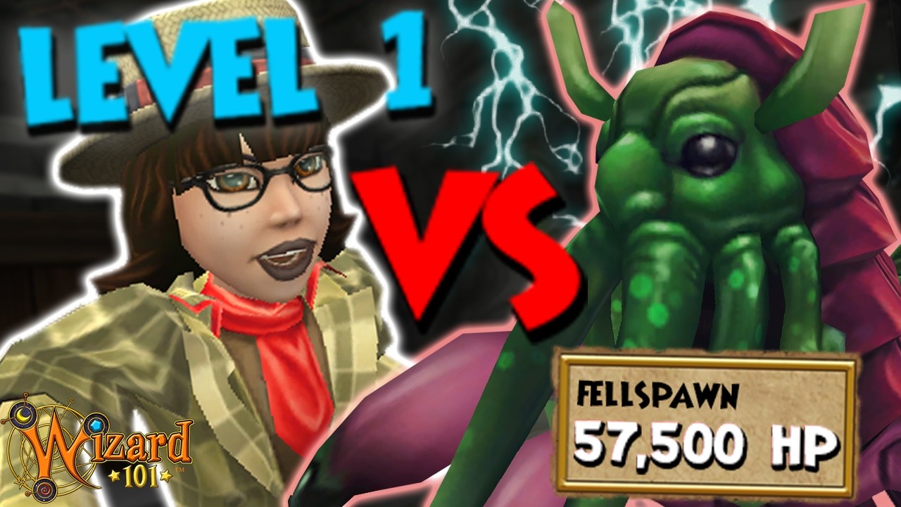 Wizard101: Уровень 1 против Fellspawn