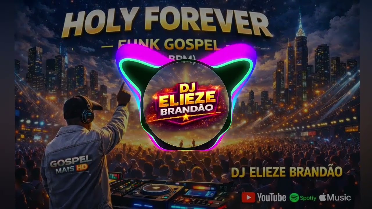 HOLY FOREVER 🔥 | Funk Gospel 150 BPM – DJ Elieze Brandão