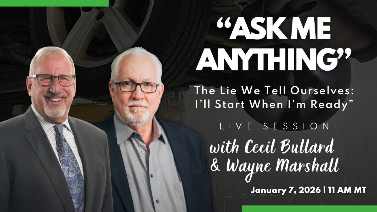 Ask Me Anything Webinar: The Lie We Tell Ourselves: “I’ll Start When I’m Ready”