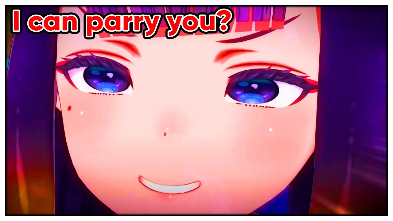 Never let Ina know that you are parryable