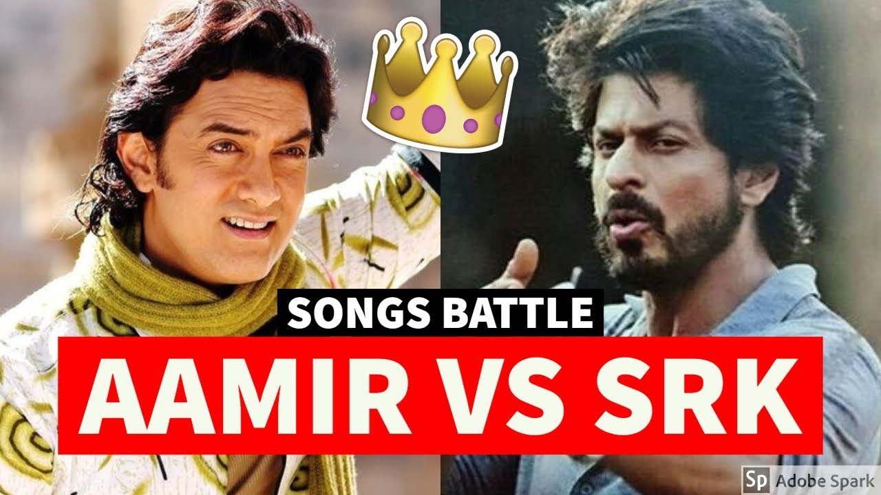ShahRukh Khan vs Aamir Khan Songs Battle